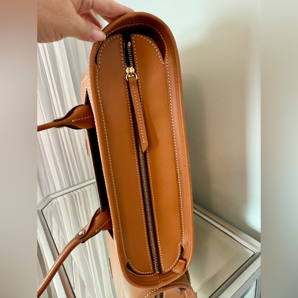 Dooney & Bourke Brown Leather Beacon Tote - Picture 7 of 8